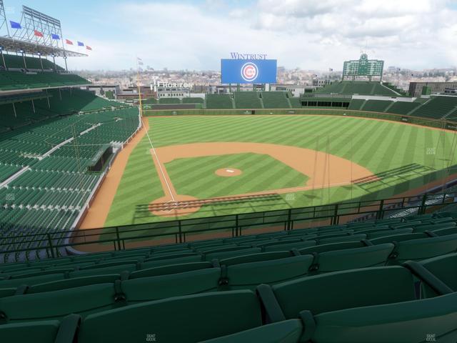 Wrigley Field - Section 321 Right Seat View