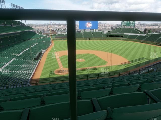 Wrigley Field - Section 321 Right Seat View