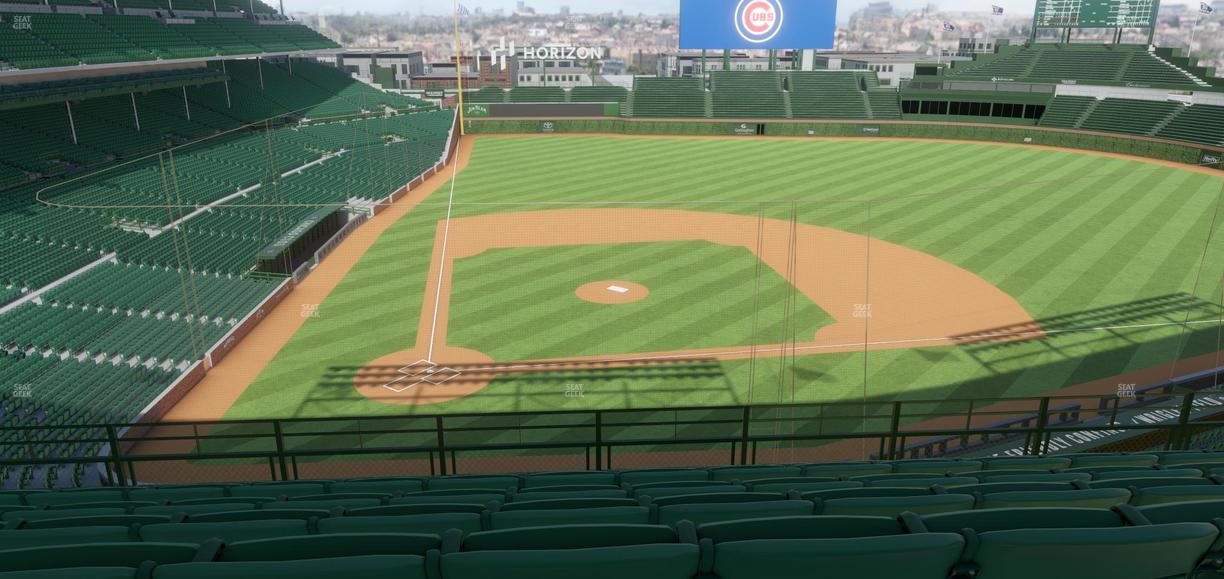 Wrigley Field - Section 322 Right Seat View