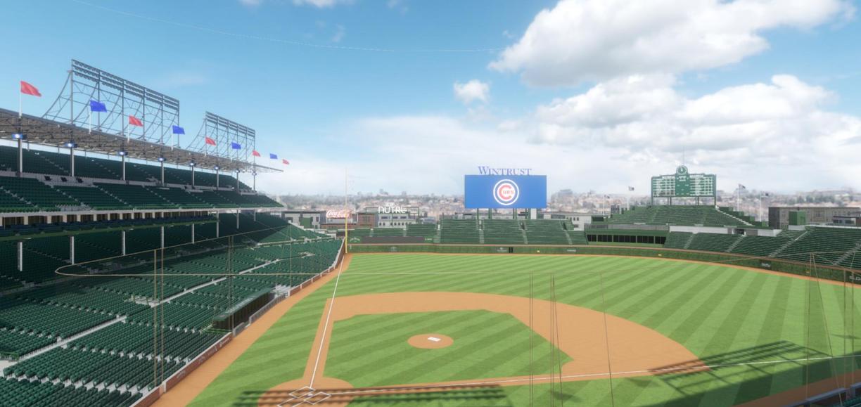 Wrigley Field - Section 322 Right Seat View