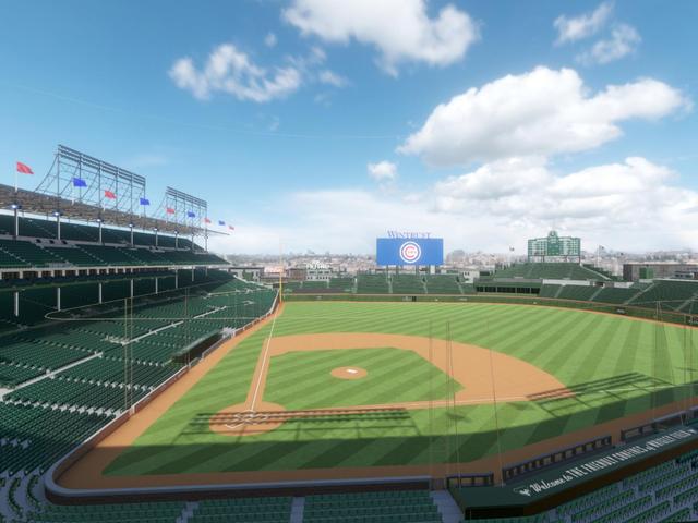 Official view from Section 322 Right at Wrigley Field