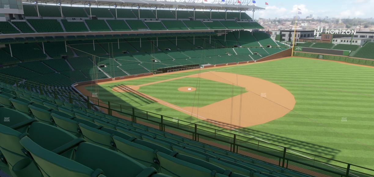 Wrigley Field - Section 328 Right Seat View