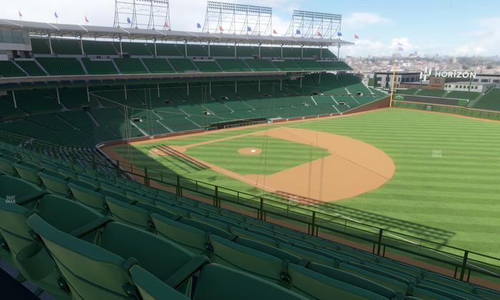 Wrigley Field - Section 328 Right Seat View