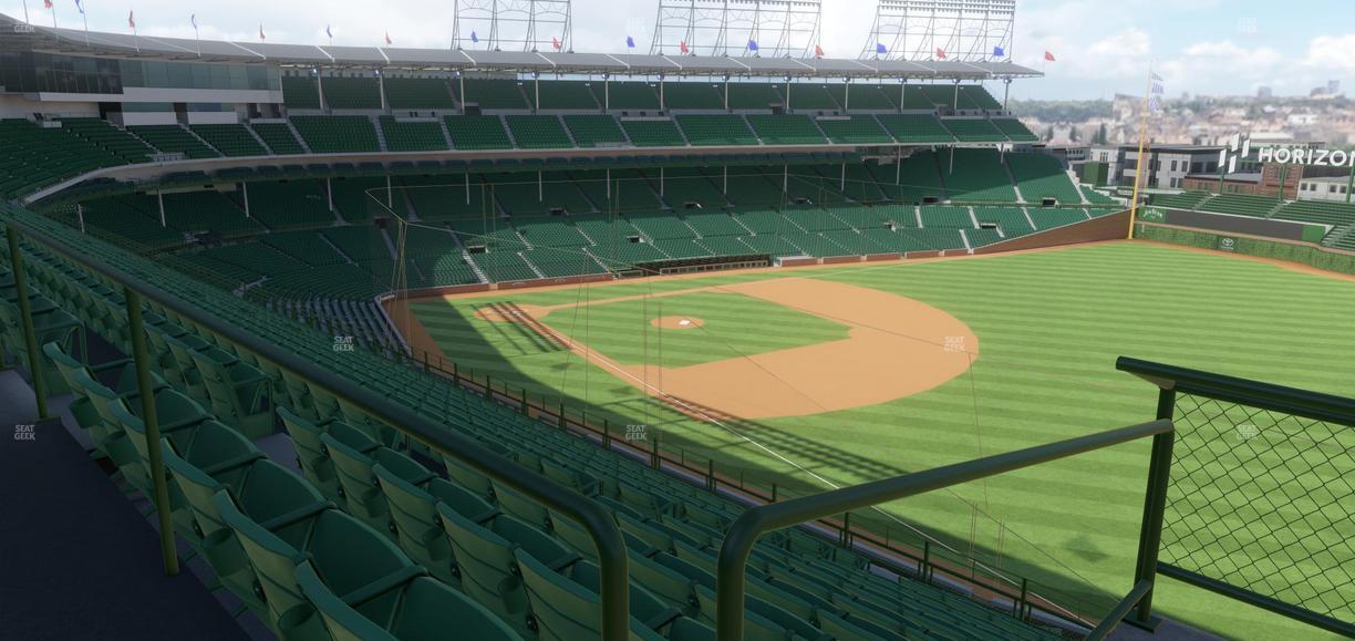 Wrigley Field - Section 330 Right Seat View