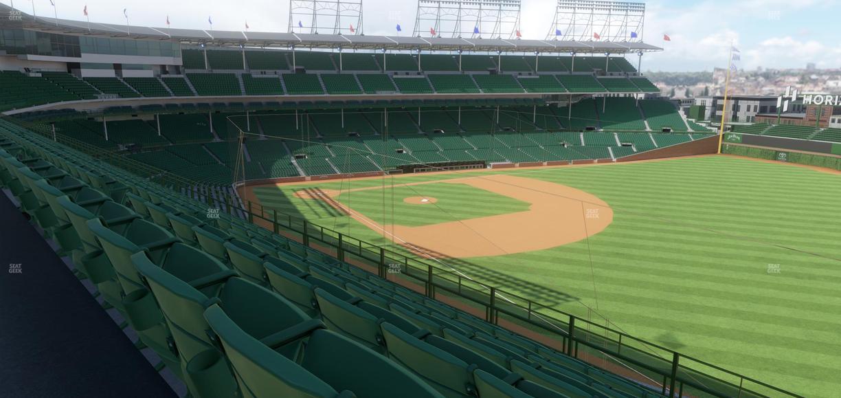 Wrigley Field - Section 330 Right Seat View