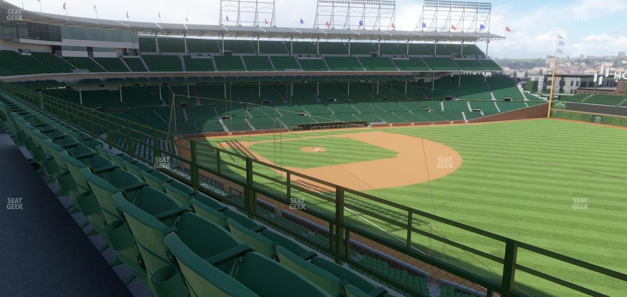 Wrigley Field - Section 330 Right Seat View