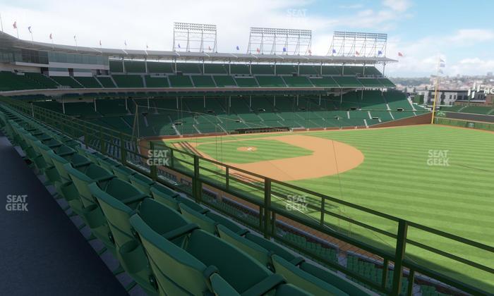 Wrigley Field - Section 330 Right Seat View
