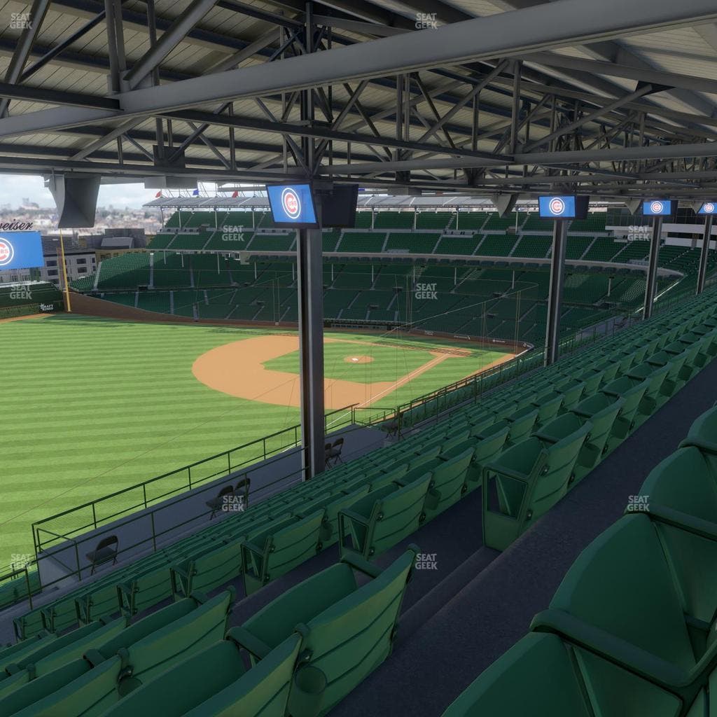 Wrigley Field - Section 403 Left Seat View