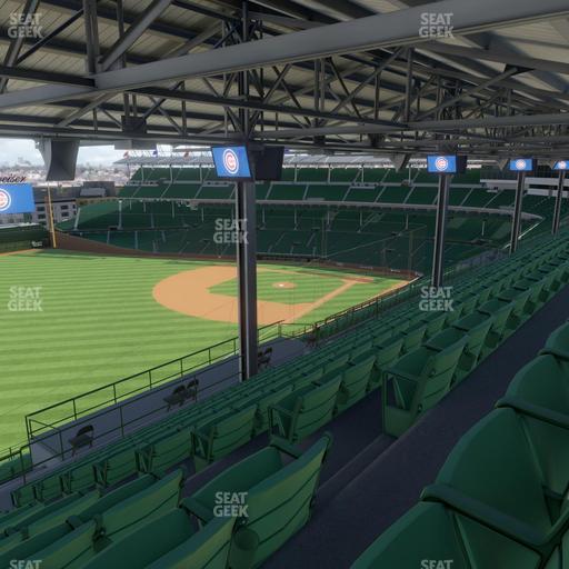 Wrigley Field - Section 403 Left Seat View