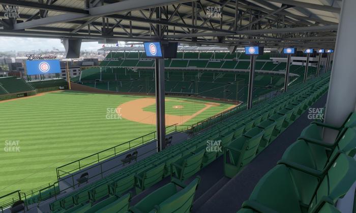 Wrigley Field - Section 403 Left Seat View