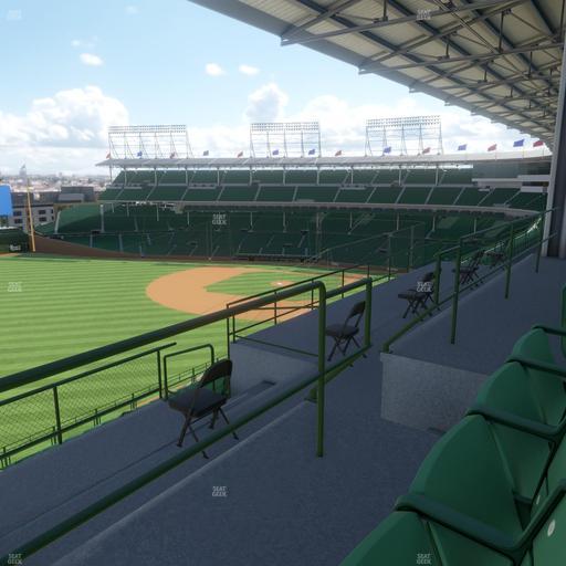 Wrigley Field - Section 403 Left Seat View