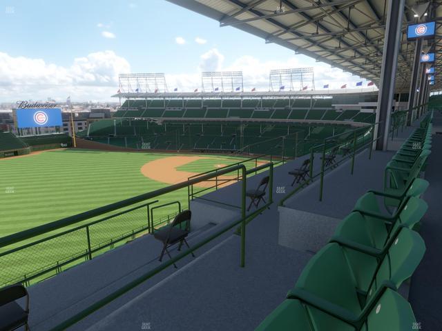 Wrigley Field - Section 403 Left Seat View