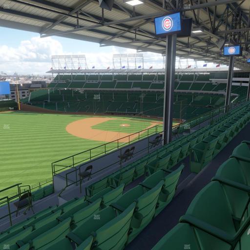 Wrigley Field - Section 403 Left Seat View