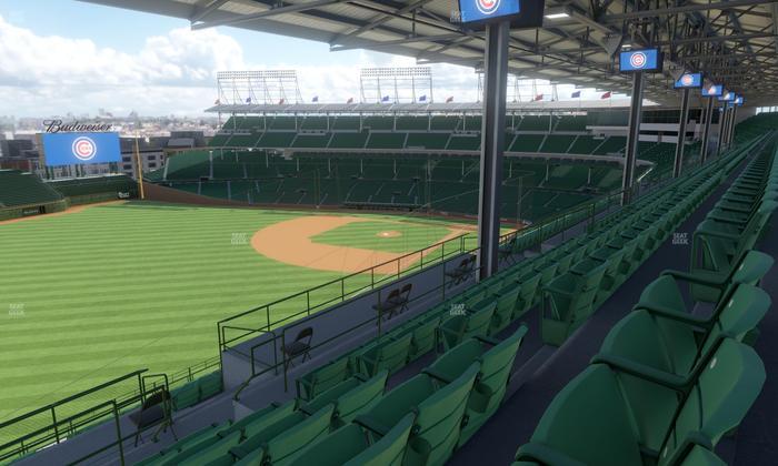 Wrigley Field - Section 403 Left Seat View