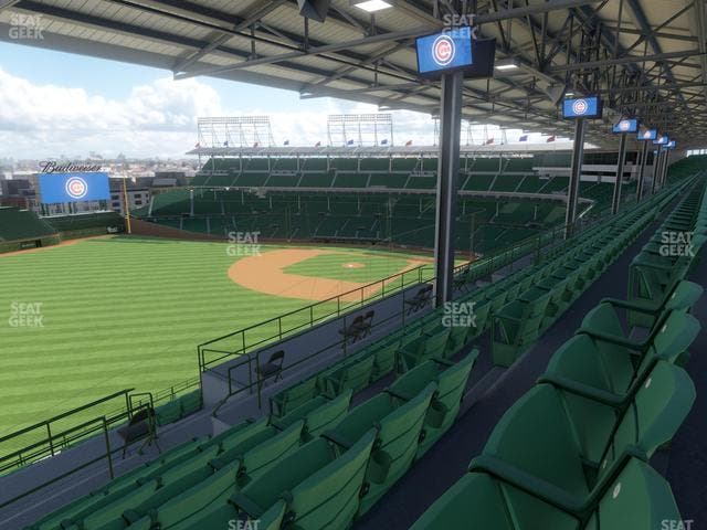 Wrigley Field - Section 403 Left Seat View