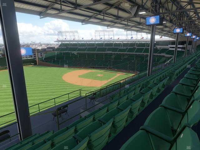 Wrigley Field - Section 404 Left Seat View