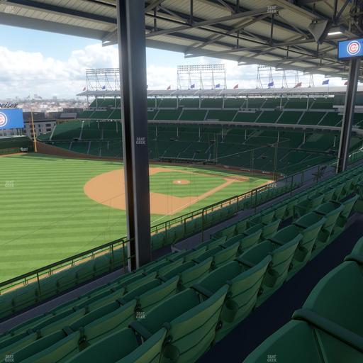 Wrigley Field - Section 405 Left Seat View