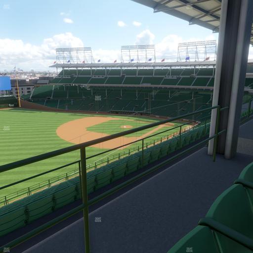 Wrigley Field - Section 405 Left Seat View