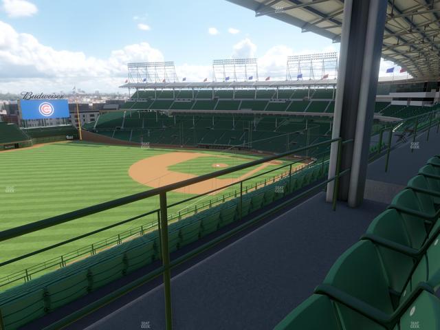 Wrigley Field - Section 405 Left Seat View