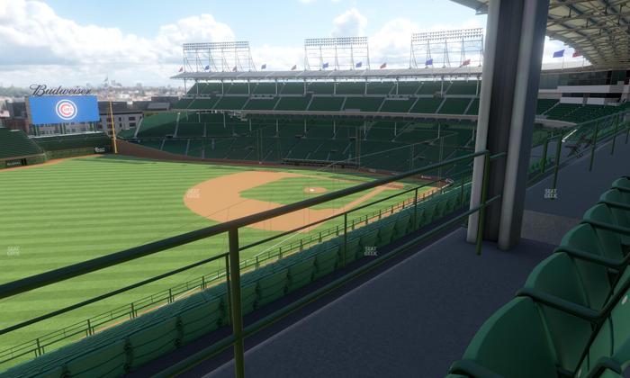 Wrigley Field - Section 405 Left Seat View