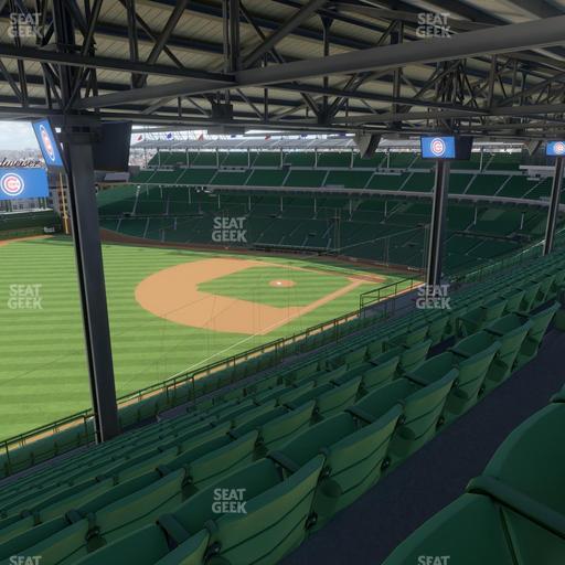 Wrigley Field - Section 405 Left Seat View