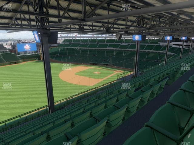 Wrigley Field - Section 405 Left Seat View
