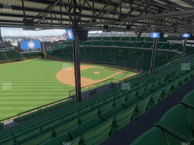 Wrigley Field - Section 406 Left Seat View