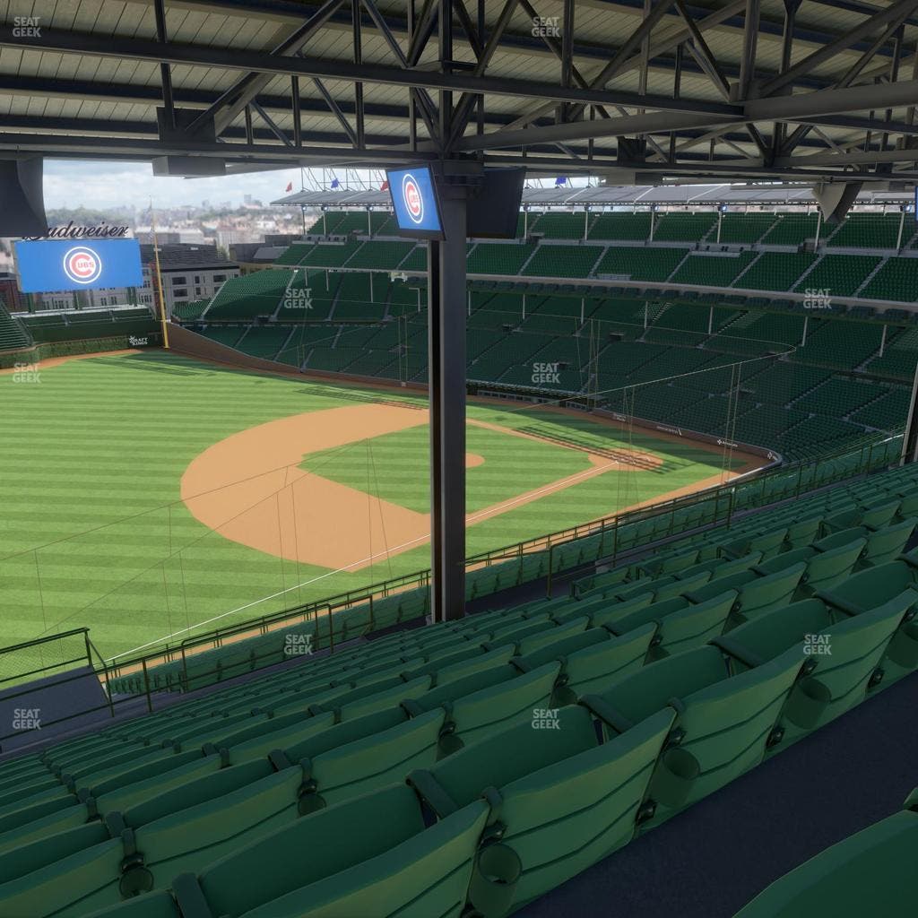 Wrigley Field - Section 407 Left Seat View