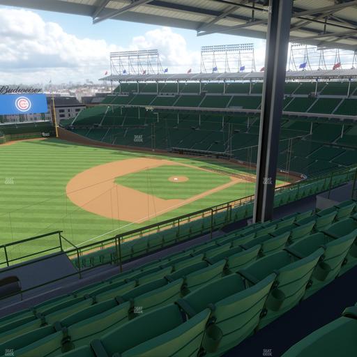 Wrigley Field - Section 407 Left Seat View