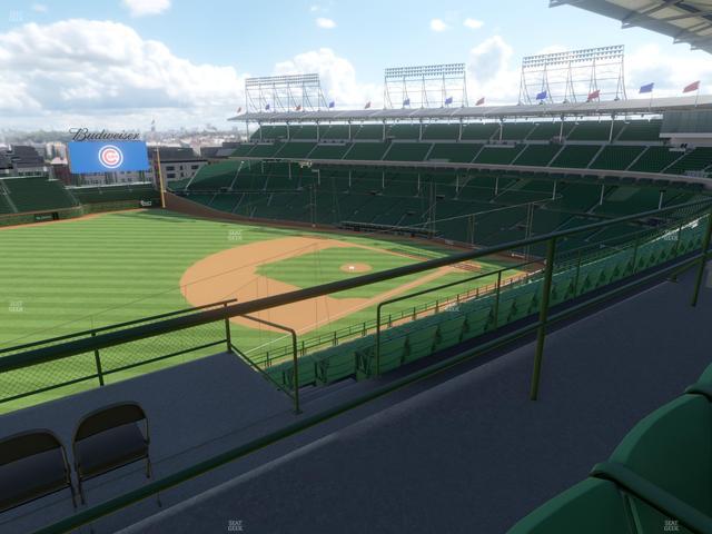 Wrigley Field - Section 407 Left Seat View