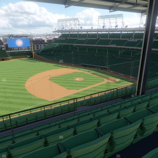 Wrigley Field - Section 408 Left Seat View