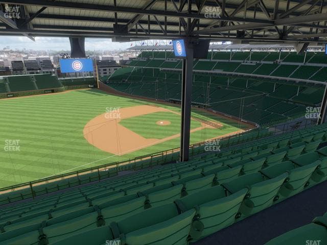 Wrigley Field - Section 408 Left Seat View