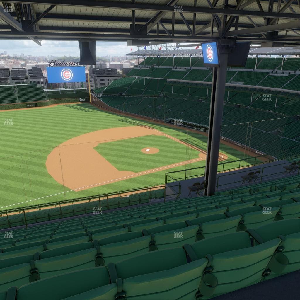 Wrigley Field - Section 409 Left Seat View