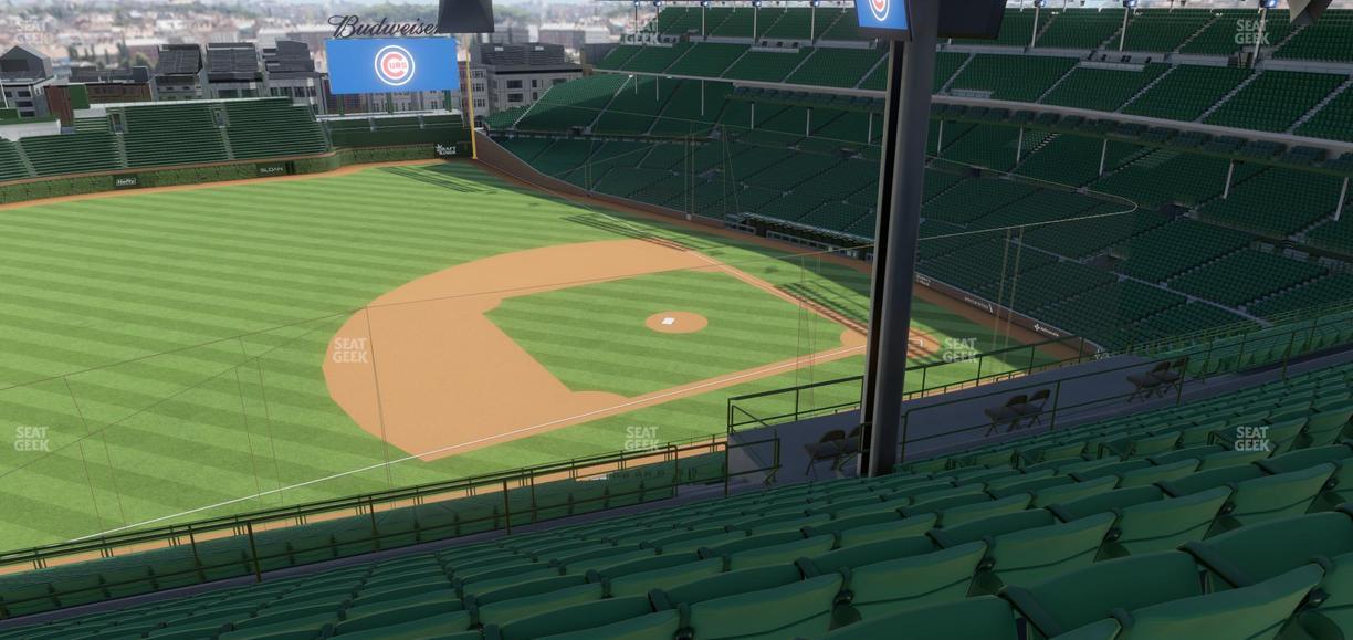 Wrigley Field - Section 409 Left Seat View