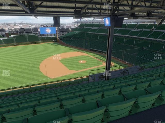 Wrigley Field - Section 409 Left Seat View