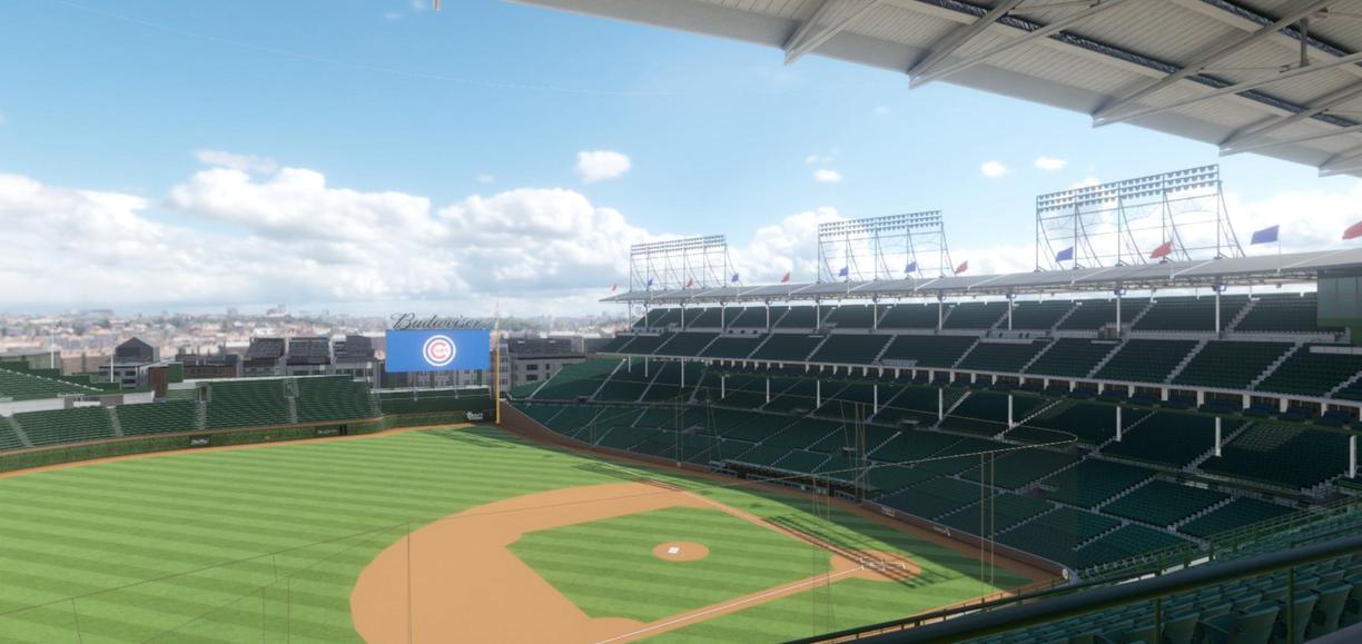 Wrigley Field - Section 409 Left Seat View