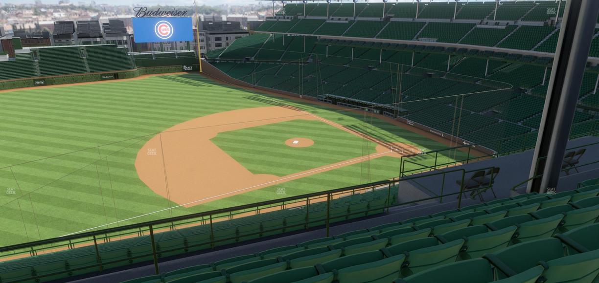 Wrigley Field - Section 409 Left Seat View
