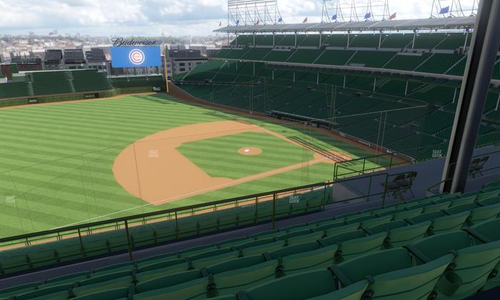 Wrigley Field - Section 409 Left Seat View