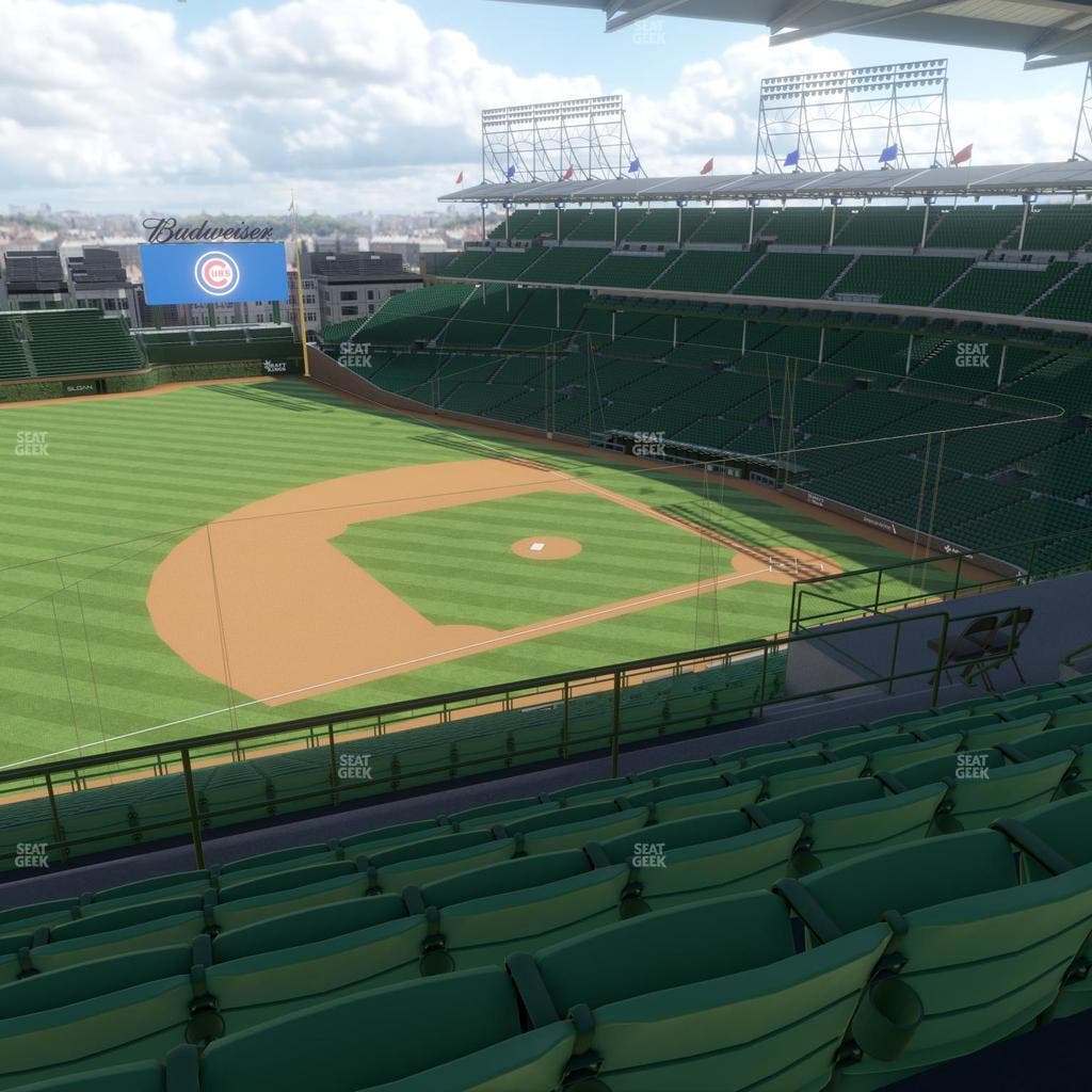 Wrigley Field - Section 409 Left Seat View