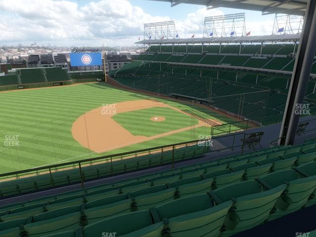 Wrigley Field - Section 409 Left Seat View