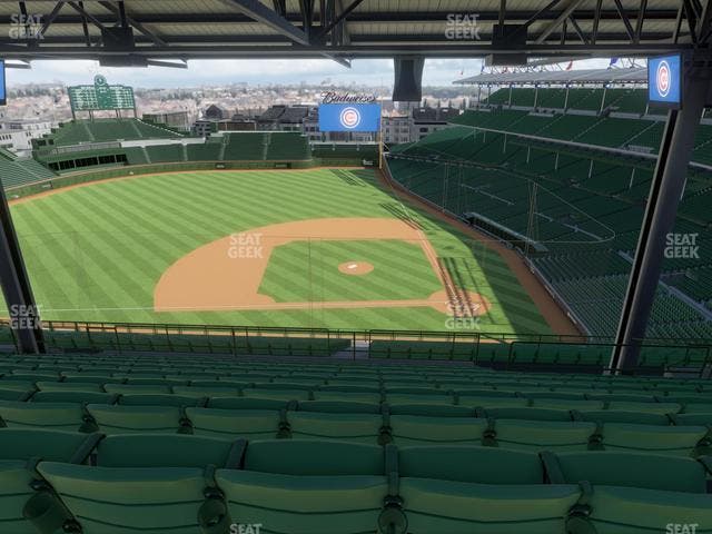 Wrigley Field - Section 412 Left Seat View