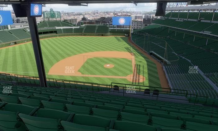 Wrigley Field - Section 413 Left Seat View