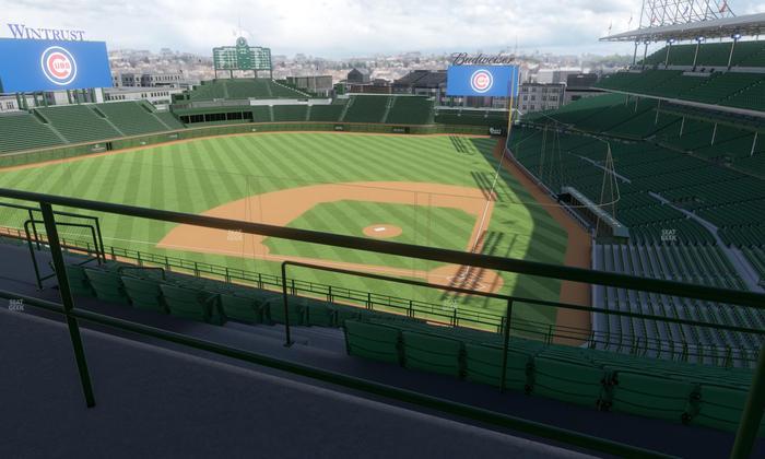 Wrigley Field - Section 414 Left Seat View