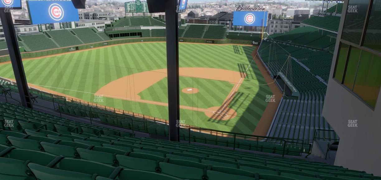 Wrigley Field - Section 415 Left Seat View