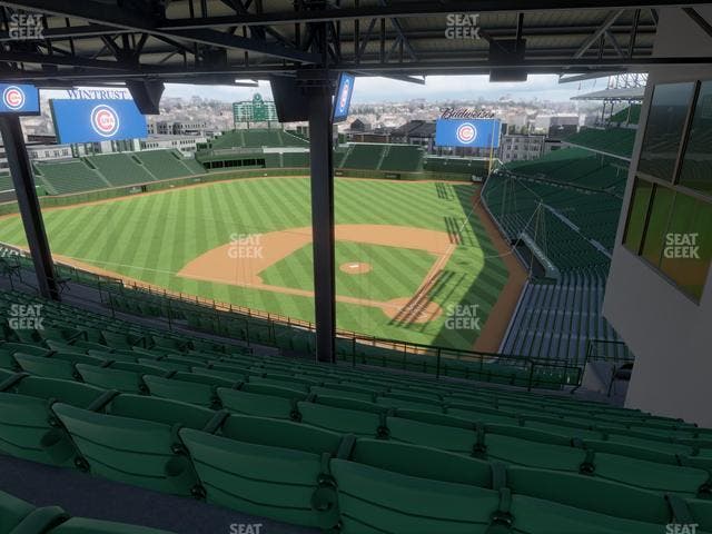 Wrigley Field - Section 415 Left Seat View