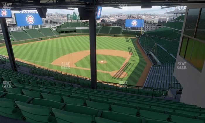 Wrigley Field - Section 415 Left Seat View