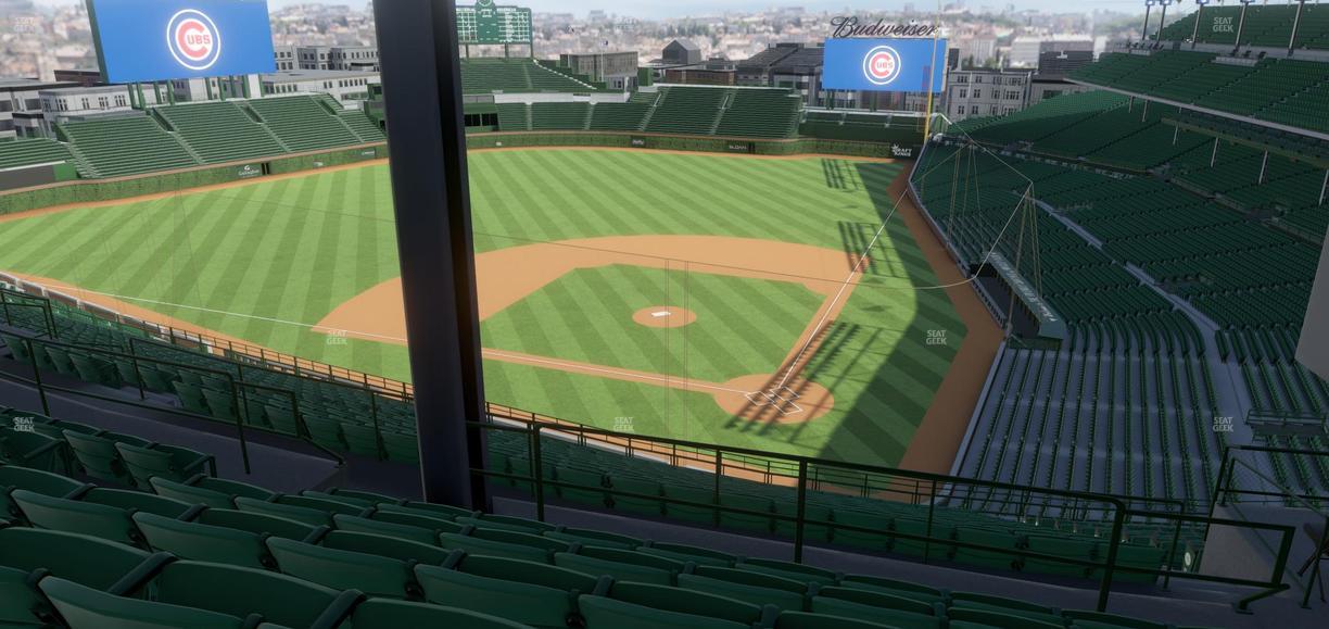 Wrigley Field - Section 415 Left Seat View