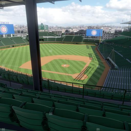 Wrigley Field - Section 415 Left Seat View