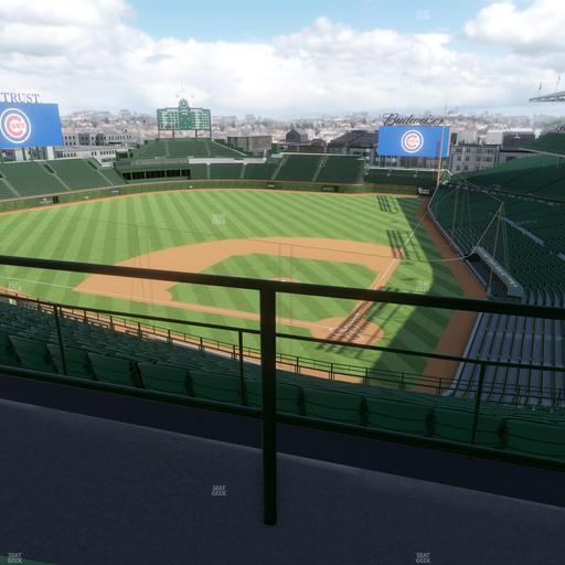 Wrigley Field - Section 415 Left Seat View