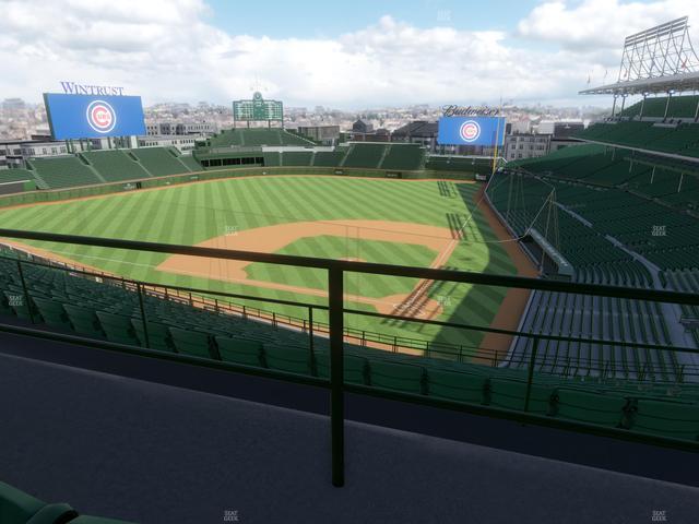 Wrigley Field - Section 415 Left Seat View